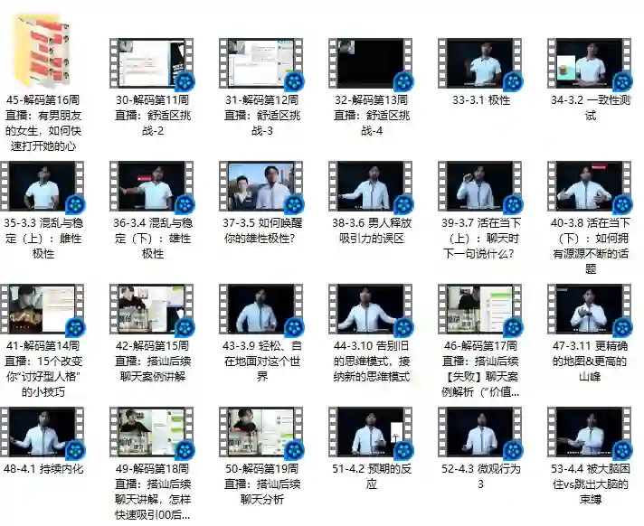 爱上情感教育《吸引力解码私教》-心语情感库