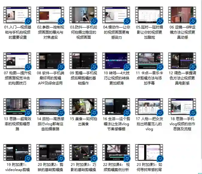 手机摄影《用手机拍出酷炫短视频》-心语情感库