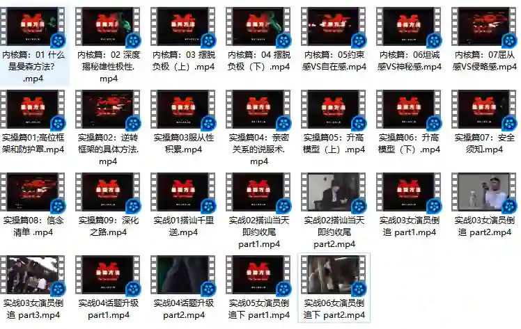 柯李思 chris《曼森方法》（完结）-心语情感库