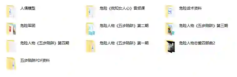 危险人物《五步陷阱》教学-心语情感库