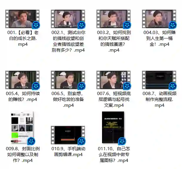 天边的老白《搞钱课》-心语情感库