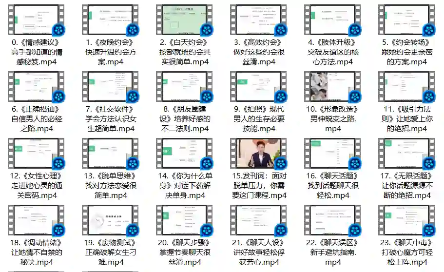 大鹏《高端私教课》-心语情感库